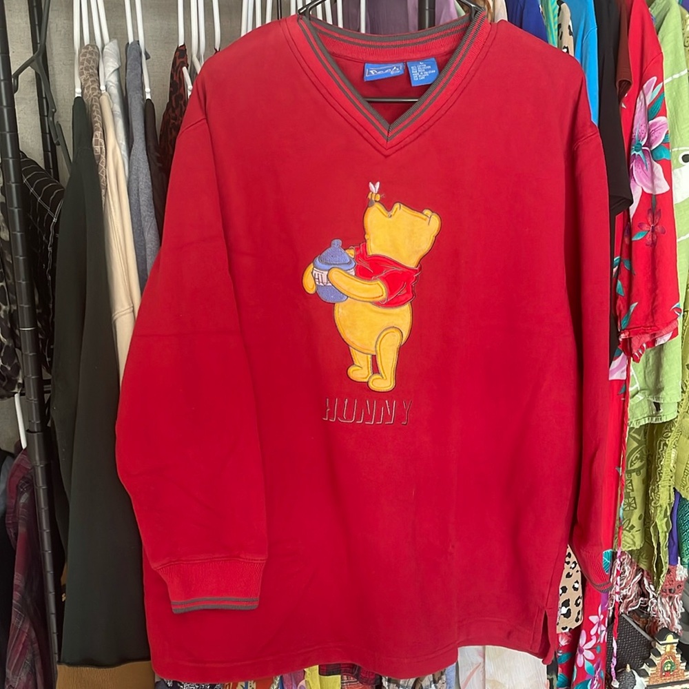 Vintage Pooh Sweater Large